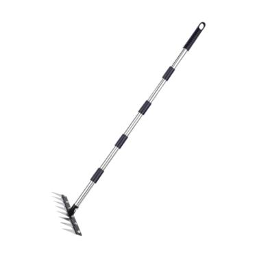 Imagem de IEUDNS Ancinho para capinar, cultivador agrícola, enxada, ferramenta para soltar o solo no quintal, Style C