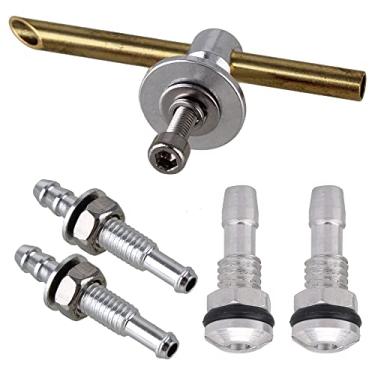 Imagem de Mxfans 5pieces RC Electric Boat Water Cooling Tube 6mm Nipple M6 Outlet Nozzle Set