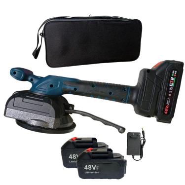 Imagem de Maquina De Assentar Piso Chao Porcelanato Azulejo Ceramica Reparo Vidro Profissional Eletrica Ventosa Resistente