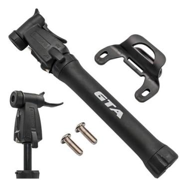 Imagem de Bomba Ar Encher Pneu/Bola Bico Fino ou Grosso Portátil - GTA