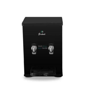 Imagem de Bebedouro Industrial de Mesa Frisbel 10 Litros 2 Torneiras Geladas Black - 110V