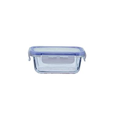 Imagem de Mimo - Pote 380Ml Quadrado Vidro Borossilicato Mimo Vd22280