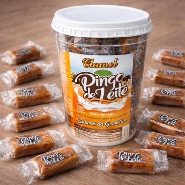 Imagem de Doce Pingo De Leite Avaré Cremoso Autêntico Pote 500g 50un