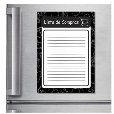 Imagem de Lousa Magnética Imã Lista de Compras - TACOLADO PAPEL DE PAREDE, 29,7 