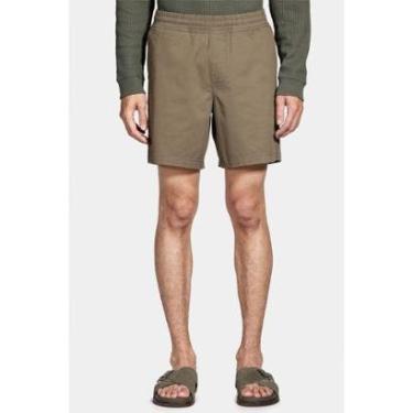 Imagem de Shorts Aramis Elástico Color Sarjado Verde Militar-Masculino