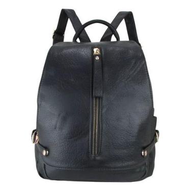 Imagem de Mochila Costas Feminina Impermeável Reforçada Social Casual - Sem Marc