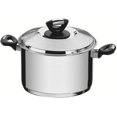 Imagem de Caldeirão Tramontina Solar Baquelite Inox - 24cm