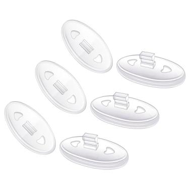 Imagem de Mryok 3 pares de protetores de nariz de reposição para óculos de sol Oakley Ponder