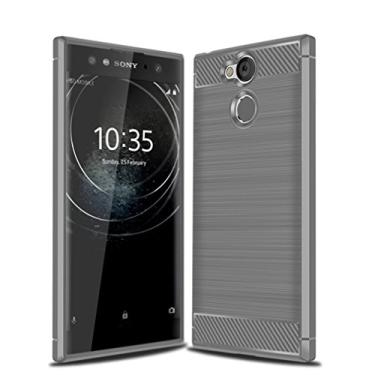 Imagem de Capa para Sony Xperia XA2 Ultra, com sensação suave, proteção total, anti-arranhões e impressões digitais + capa de celular resistente a arranhões para Sony Xperia XA2 Ultra