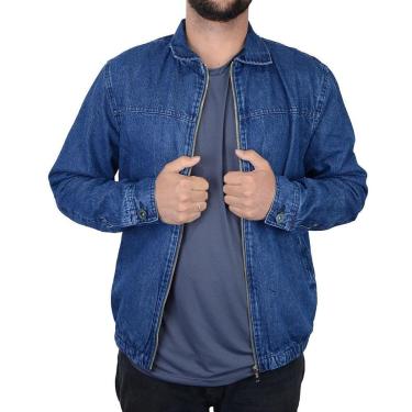 Imagem de Jaqueta Masculina Nicoboco Jeans Hyoga Marinho - 55408-Masculino