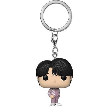 Imagem de Funko Pop! Chaveiro: BTS - Chaveiro Jimin Novelty - Minifigura colecionável - Enchimento de meia - Ideia de presente - Mercadoria oficial - Fãs de música - Decoração de mochila