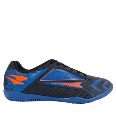 Imagem de Chuteira Dray Foorcy Futsal Preto/Azul-Unissex