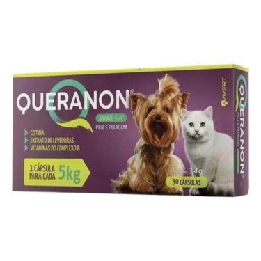 Imagem de Queranon Small Size 30 Cáps Pelo Pele Até 5kg Avert