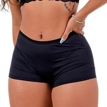 Imagem de kit 6 calcinha boxer feminina short feminino adulto lingerie - Empório