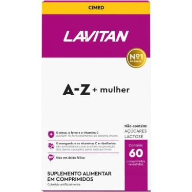 Imagem de Suplemento Vitamínico Lavitan  A-Z Para Mulher 60 Caps - CIMED