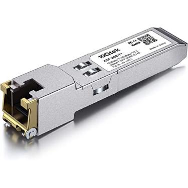 Imagem de Transceptor SFP de auto-negociação 100Base-T/1000Base-T/2.5GBase-T/SFP SGMII RJ-45, grau industrial, compatível com Ubiquiti UniFi, Fortinet, Netgear, TP-Link e outros interruptores abertos