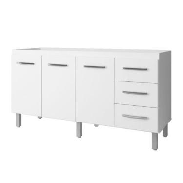 Imagem de Balcão Para Pia Diana 150 cm - Moblis, Branco