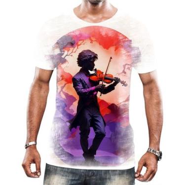 Imagem de Camisa Camiseta Tshirt Instrumento Corda Violinos Melodia 5 - Enjoy Sh