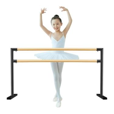 Imagem de Ballet Bar Barra De Balé Portátil Para Casa, Barra De Dança De Madeira De Camada Dupla Para Adultos E Adolescentes Treinamento De Alongamento Fitness, Para Estúdio De Dança De Academia(2 m/6.56 ft)