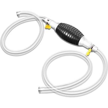 Imagem de Bomba Manual de Transferência de Combustível Homyl - 150cm - Prata