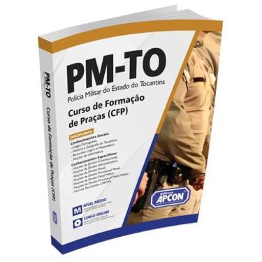 Imagem de Apostila PMTO 2025  Curso de Formação de Praças CFP - Editora Apcon