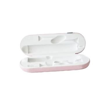 Imagem de OYSTERBOY Caixa de carregamento de escova de dentes elétrica portátil Trave compatível com Philips Sonicare HX93 Series, cabo USB incluído (rosa)