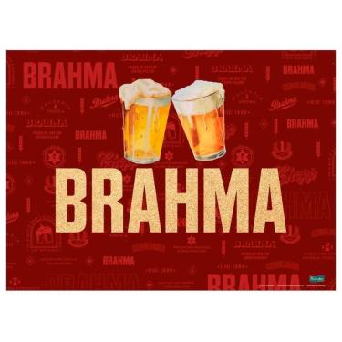 Imagem de Tnt Estampado Brahma Vermelho - Painel