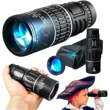 Imagem de Luneta Monóculo Telescópio Tático Zoom 16x52 Longo Alcance Profissional A Prova D'água