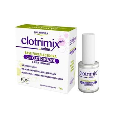 Imagem de Clotrimix Unhas Base Fortalecedora 7ml - FQM