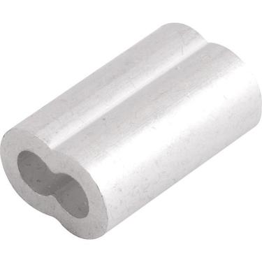 Imagem de Prensa Cabos Em Alumínio Para Cabos De Aço 1/16 Com 100 Peç