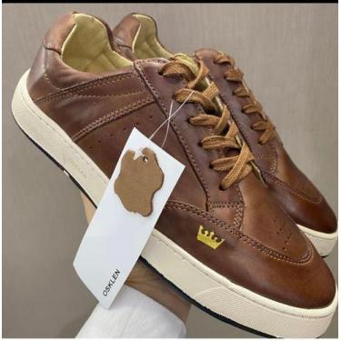 Imagem de Sapatênis Soho Couro Legítimo Trilha Conforto Suave Urbano Tendência E