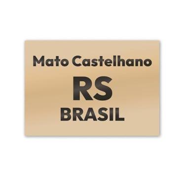 Imagem de Imã de Geladeira Mato Castelhano RS MDF 8x5