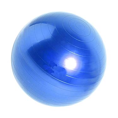 Imagem de KIMISS Kimiss 75cm Blue Yoga Fitness Ball-Premium PVC Explosion, à Prova de Explosão, Bola de Equilíbrio de Exercícios de Ginástica Pesada, Ideal para Pilates, Ioga, Fisioterapia e Muito Mais