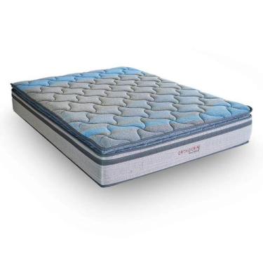 Imagem de Colchão de Casal, Solteiro, Kig e Queen Molas Ensacadas Orthocrin Cama