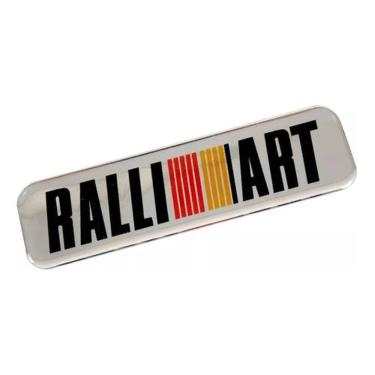 Imagem de Adesivo Ralliart Resinado 2,6X10 Cms Rs36 Fk