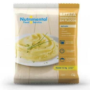 Imagem de Batata Em Flocos Desidratada Nutrimental1kg
