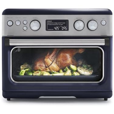 Imagem de Forno Elétrico de Bancada 13 em 1, 28L com Função Air Fryer, Bandeja de Cerâmica Antiaderente e Prateleiras Ajustáveis, 110V 1800W,