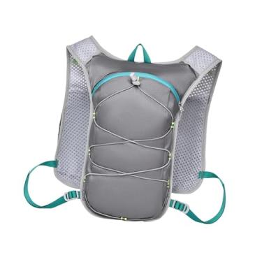 Imagem de menolana Colete de hidratação Mochila de hidratação para caminhadas Escalada Mochila ajustável para caça Caminhada Ciclismo Esportes ao ar livre, Cinza