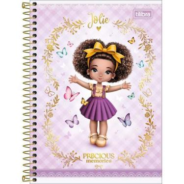 Imagem de Caderno Espiral Universitário Jolie 1 Matéria 80 Folhas Capa Dura Tili