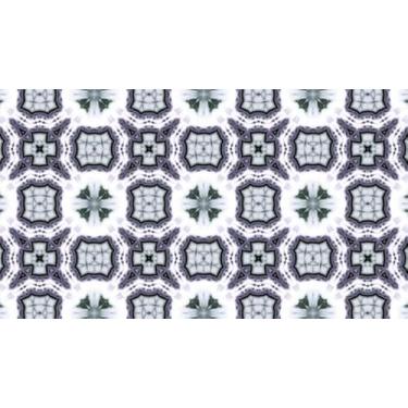 Imagem de Quadro Decorativo com Estampa Abstract Colorful Kaleidoscope Photo 40 x 40 Papel 3 unidades