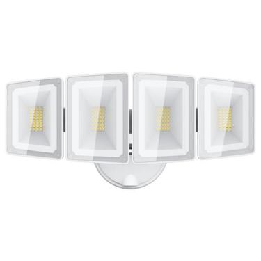 Imagem de Luz de inundação externa USTELLAR 100W 10000lm com 4 cabeças IP65