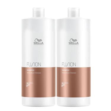 Imagem de Kit Wella Professionals Fusion Intense Repair- Shampoo 1L (2 unidades)