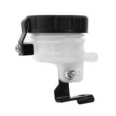 Imagem de Reservatório de Freio Universal para Fluido Dianteiro, Suporte para Cilindro Mestre de Motocicleta, Ferro, Preto, Resistente