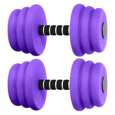 Imagem de Pesos de água para exercícios de piscina | Halteres de ginástica aeróbica - Halteres aquáticos de treinamento de força para homens, mulheres, adultos, crianças, exercícios de recuperação de idosos
