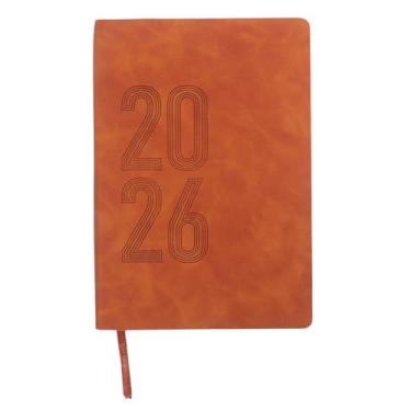 Imagem de Tofficu Agenda Diária 2026, Organizador Mensal A5, Calendário Com Lista de Tarefas de Janeiro a Dezembro para Trabalho, Estudante E Professor (laranja)