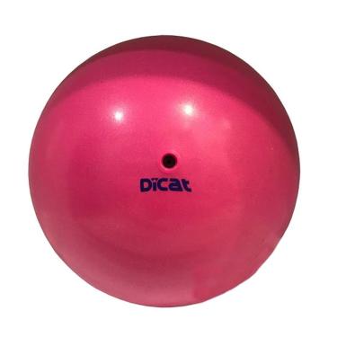 Imagem de Bola Glitter 400g 20cm Ginástica Rítmica Dicat Sports Prata Metalizado-Unissex