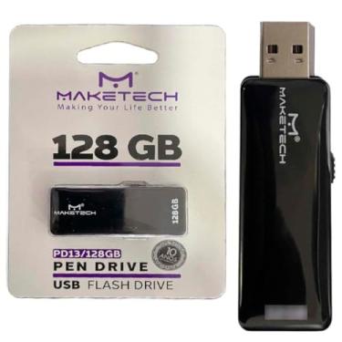 Imagem de Pen Drive 128gb Preto Usb Flash Disk 2.0 - Maketech
