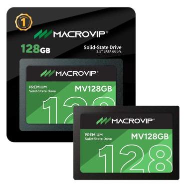 Imagem de SSD Macrovip Premium 128GB SATA III 6Gb/s 2.5" Leitura 510 Mb/s Gravação 450 Mb/s - MV128GB