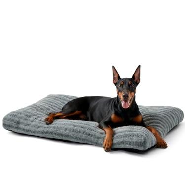 Imagem de FURTIME Cama de cachorro lavável XXL para cães extragrande, camas gigantes de luxo, confortáveis e fofas, tapete de dormir antiderrapante para animais de estimação, travesseiro lavável na máquina, 119