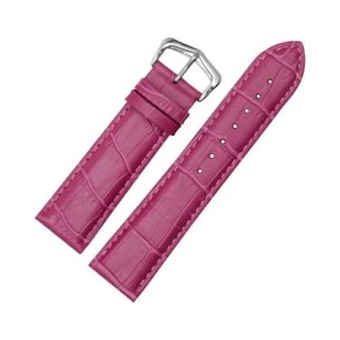 Imagem de Pulseira De Couro Para Relógio Série Turtle TNK Interface Plana 12-24m